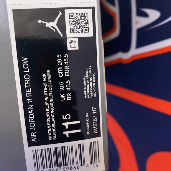 jordan 11 legend blue - Picture 5 of 6